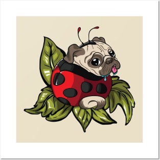 My Little Lady Pug Posters and Art